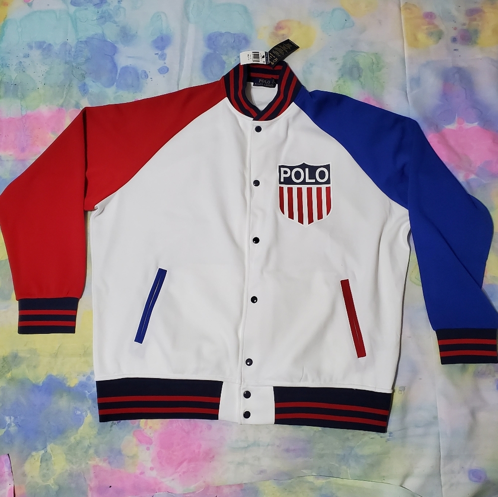 LAST ONE Polo ralph lauren usa shield jacket